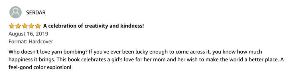 A text box with an image of a woman and her dog.